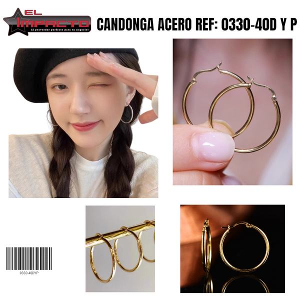 CANDONGA ACERO 0330-40