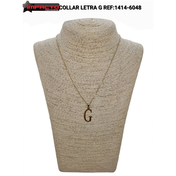 COLLAR LETRA G 1414 6048