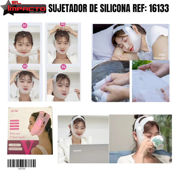 SUJETADOR DE SILICONA 16133