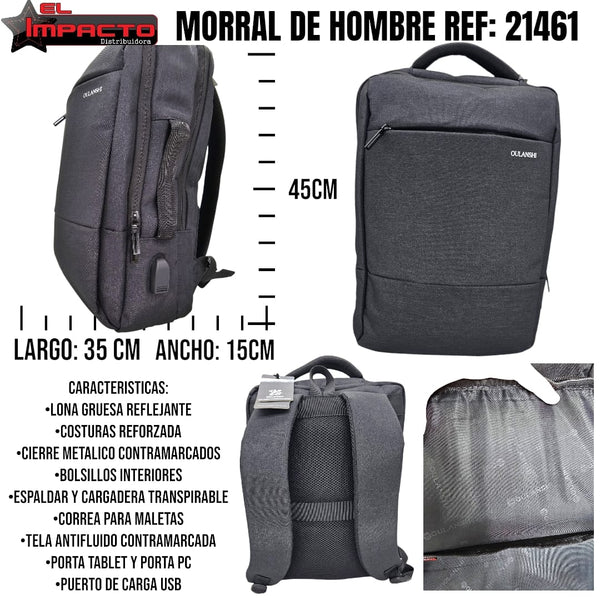 MORRAL HOMBRE NEGRO 21461
