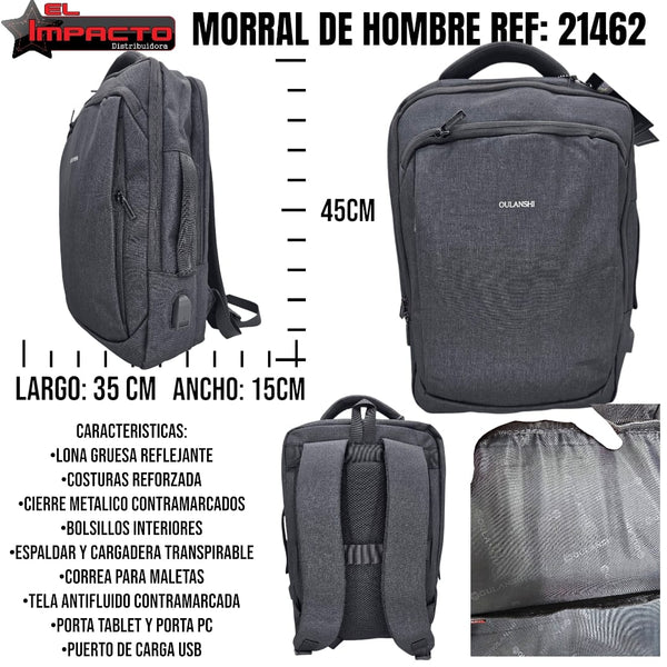 MORRAL HOMBRE NEGRO 21462