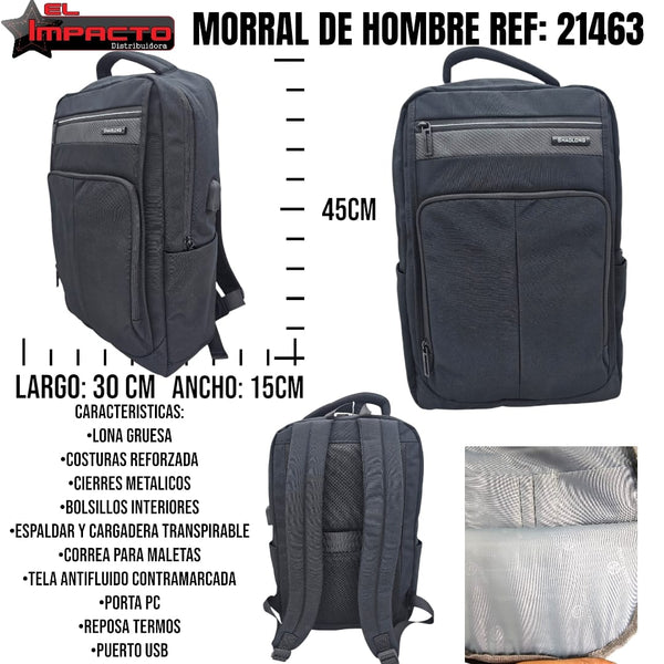 MORRAL HOMBRE NEGRO 21463