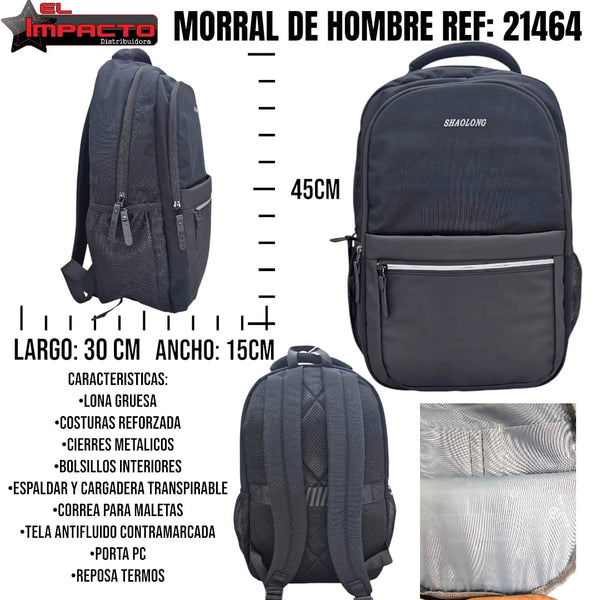 MORRAL HOMBRE NEGRO 21464