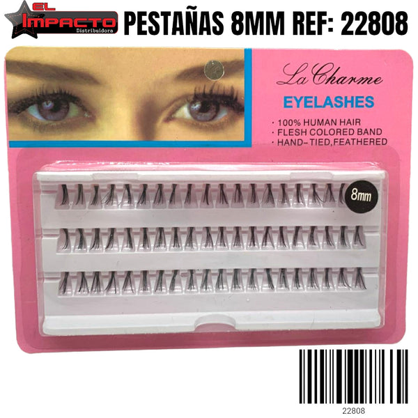 PESTAÑAS 8MM 22808