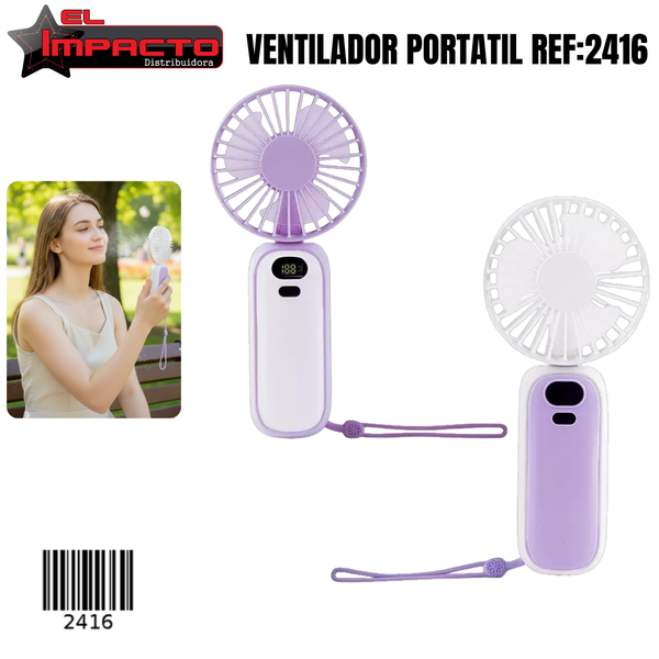 VENTILADOR PORTATIL YX2416