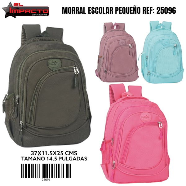 MORRAL UNICOLOR PEQUEÑO 14,5" 25096