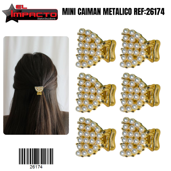MINICAIMAN METALICO 26174