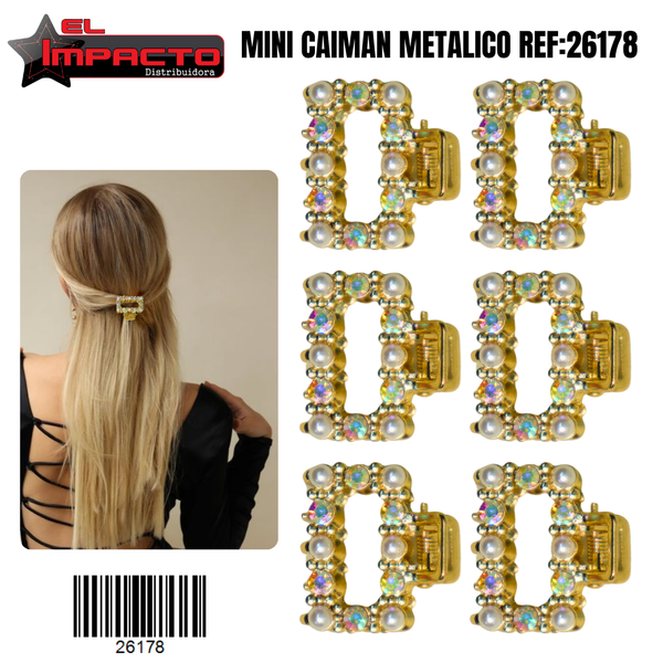 MINICAIMAN METALICO 26178