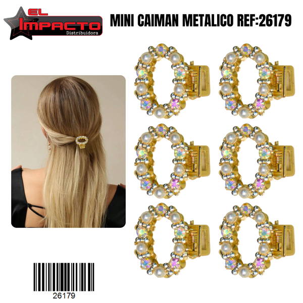 MINICAIMAN METALICO 26179