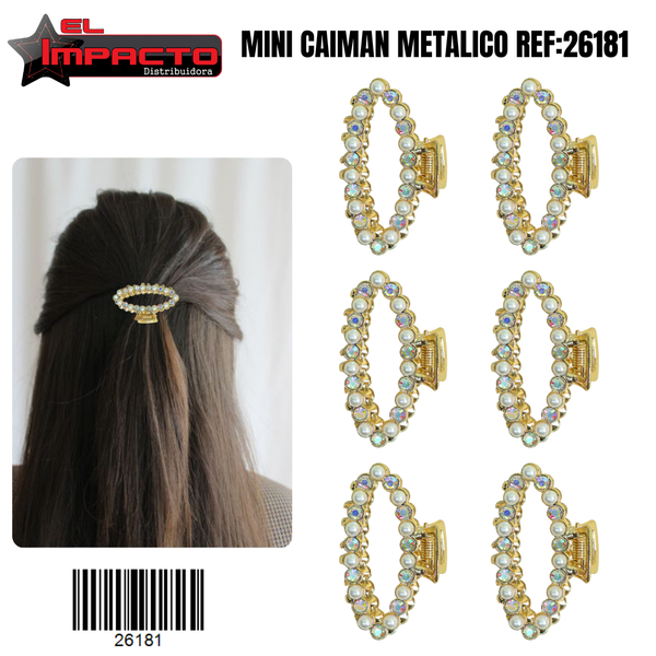 MINICAIMAN METALICO 26181