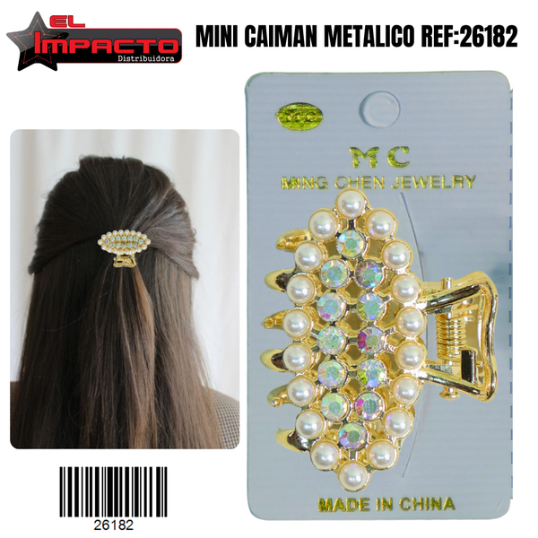 MINICAIMAN METALICO 26182