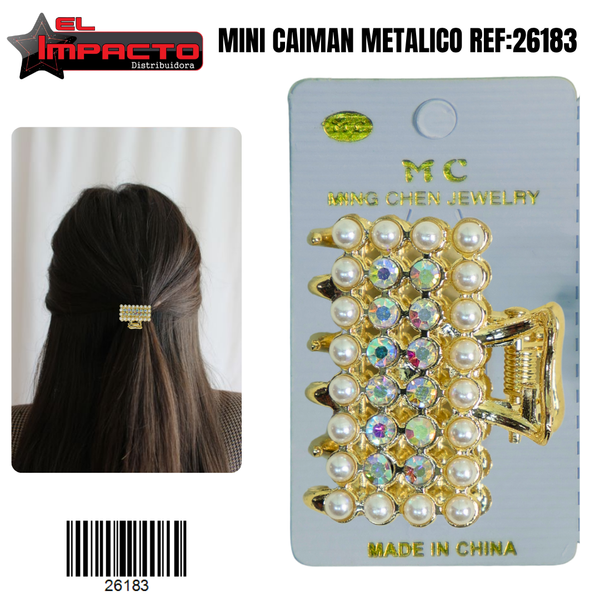 MINICAIMAN METALICO 26183