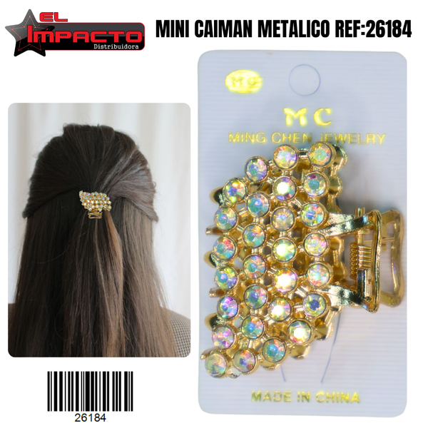 MINICAIMAN METALICO 26184