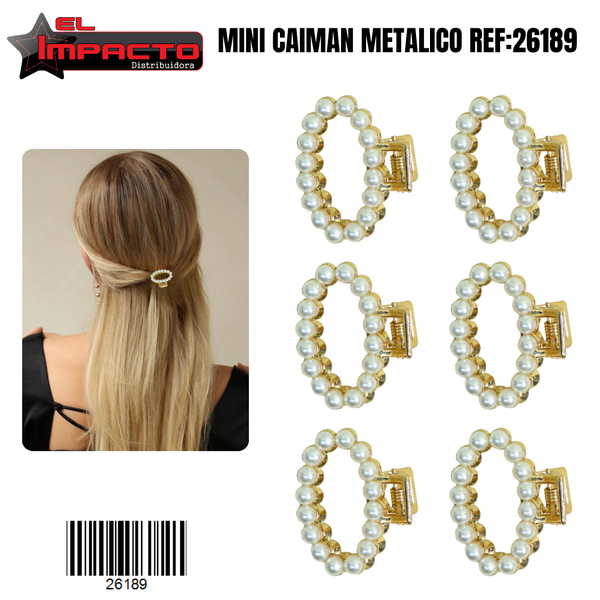 MINICAIMAN METALICO 26189