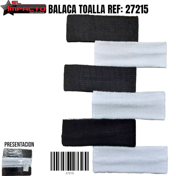 BALACA TOALLA 5CM 27215