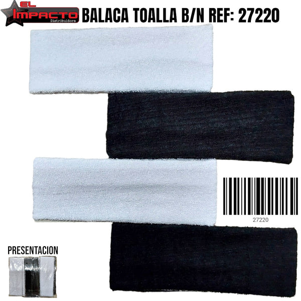 BALACA TOALLA 8CM 27220