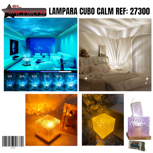 LAMPARA CUBO CALM 27300