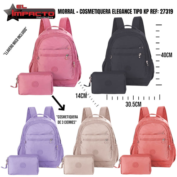 MORRAL + COSMETIQUERA ELEGANCE TIPO KP  27319