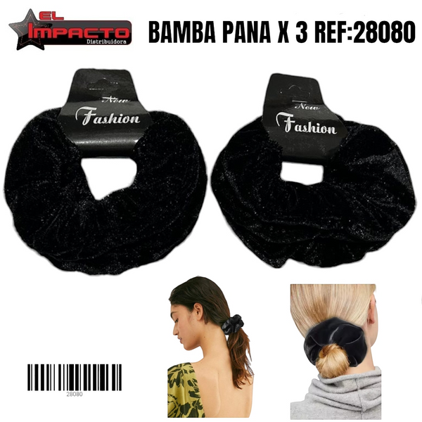 BAMBA PANA x3 NEGRA 28080