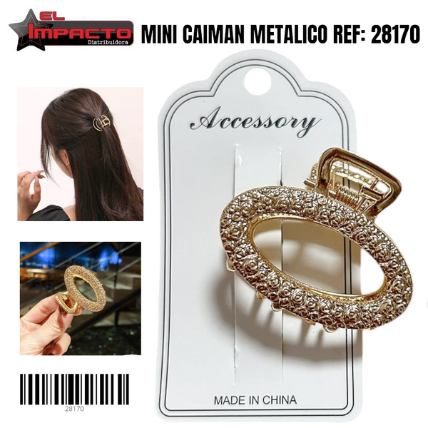 MINICAIMAN METALICO 28170