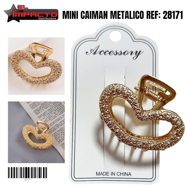 MINICAIMAN METALICO 28171