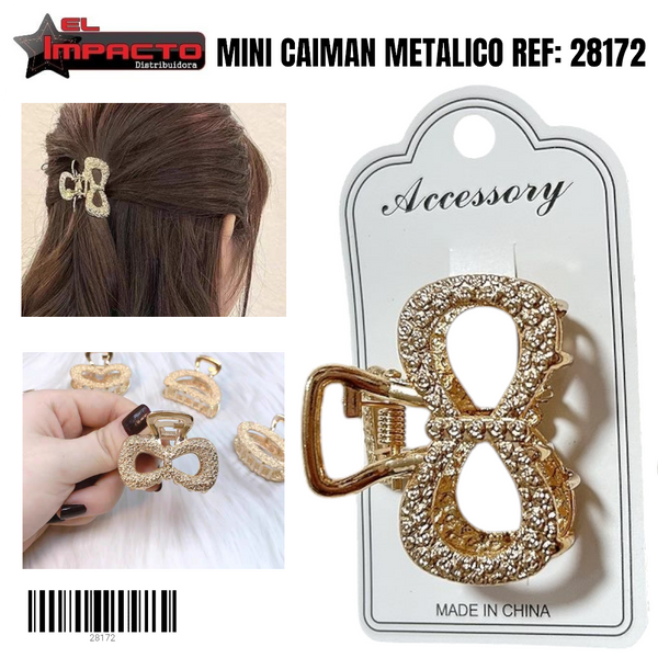 MINICAIMAN METALICO 28172