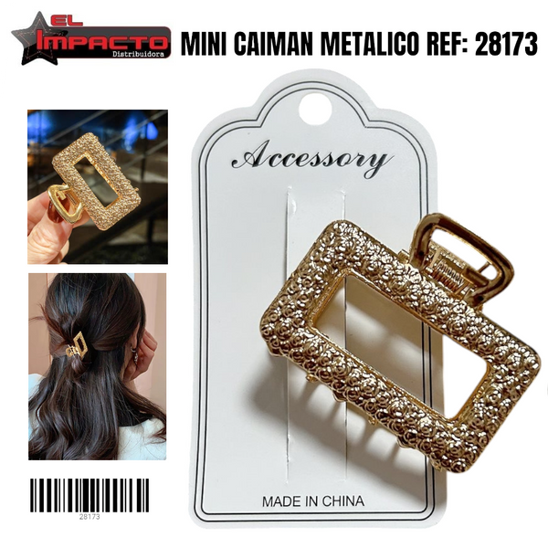 MINICAIMAN METALICO 28173