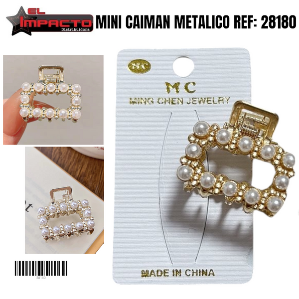 MINICAIMAN METALICO 28180