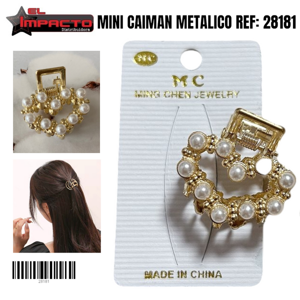 MINICAIMAN METALICO 28181
