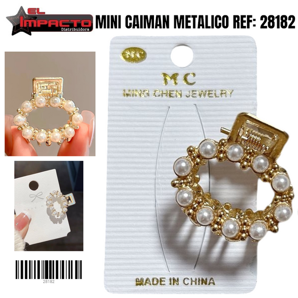 MINICAIMAN METALICO 28182