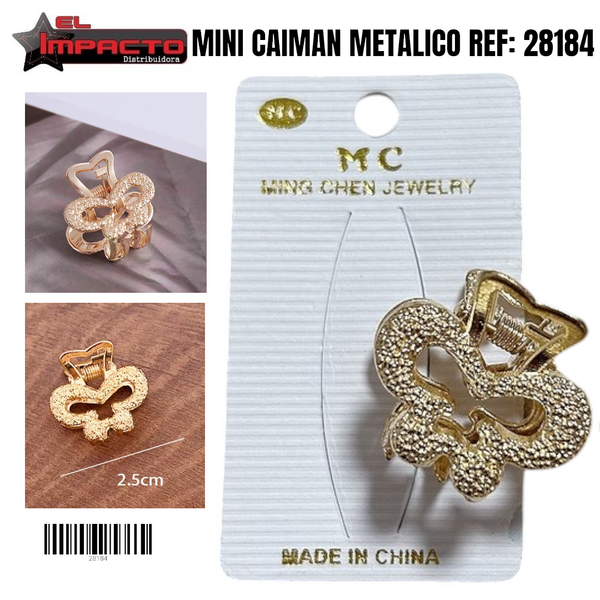 MINICAIMAN METALICO 28184