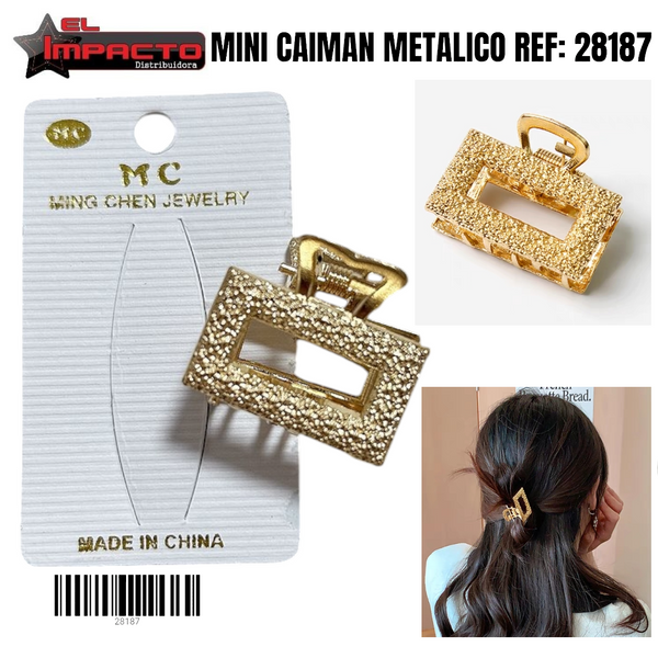 MINICAIMAN METALICO 28187