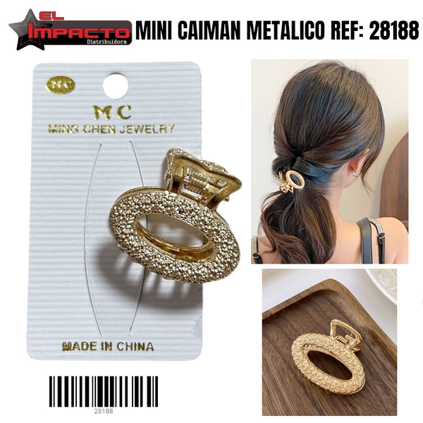 MINICAIMAN METALICO 28188