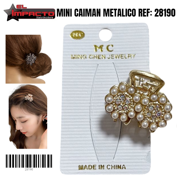 MINICAIMAN METALICO 28190