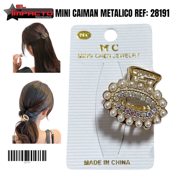 MINICAIMAN METALICO 28191