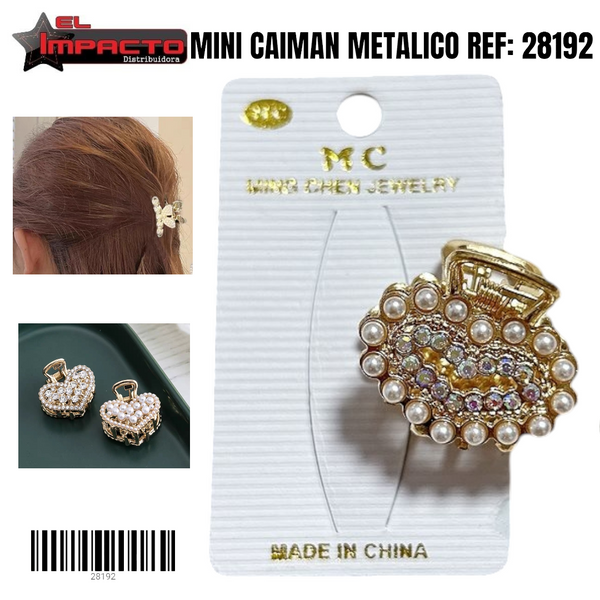 MINICAIMAN METALICO 28192
