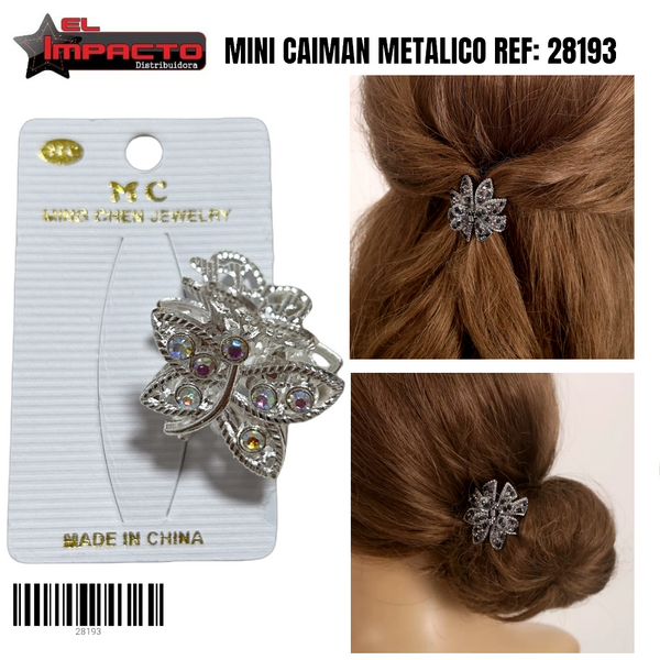MINICAIMAN METALICO 28193
