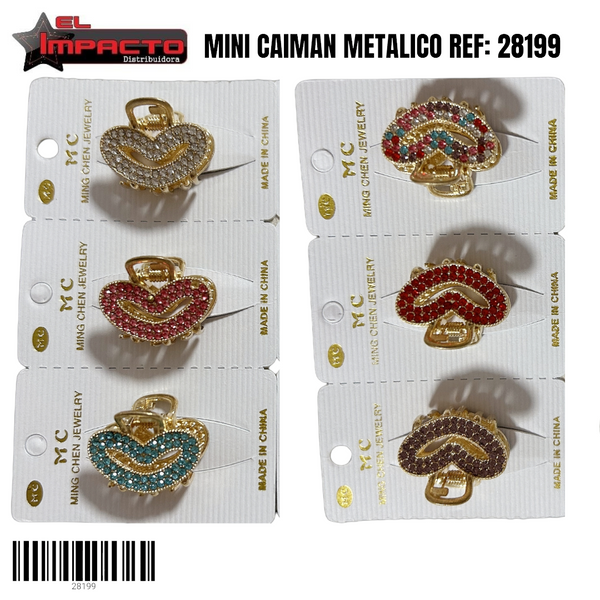 MINICAIMAN METALICO 28199