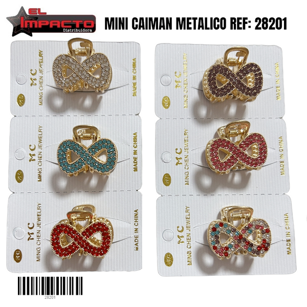 MINICAIMAN METALICO 28201