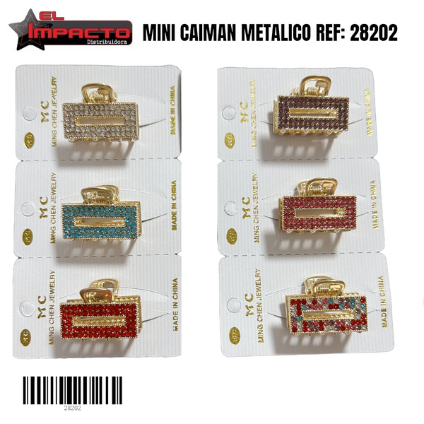 MINICAIMAN METALICO 28202