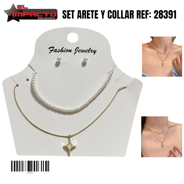 COLLAR DOBLE COVERGOLD 28391