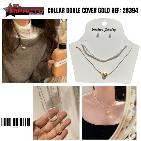 COLLAR DOBLE COVERGOLD 28394