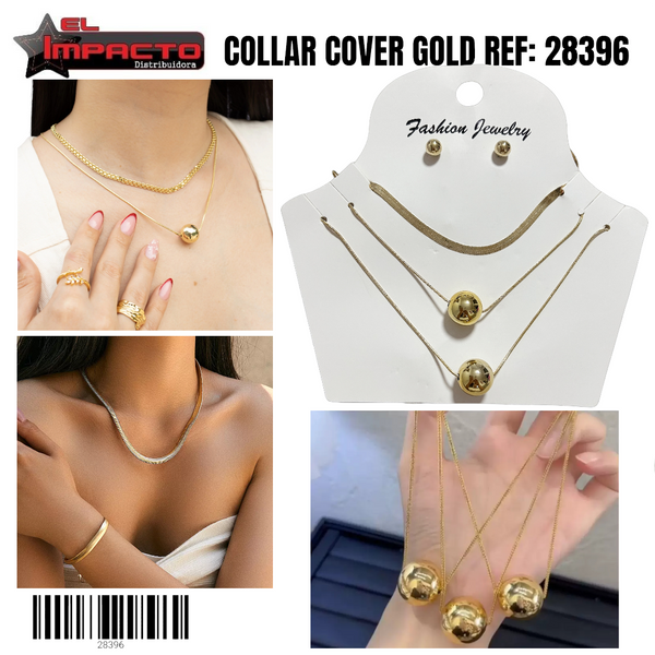 COLLAR DOBLE COVERGOLD 28396