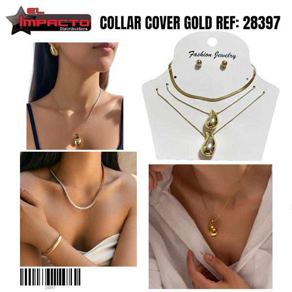 COLLAR DOBLE COVERGOLD 28397