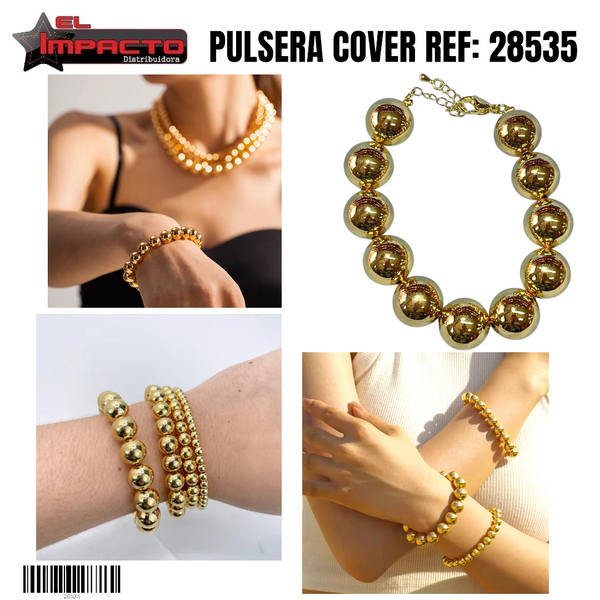 PULSERA COVER GOLD 28535