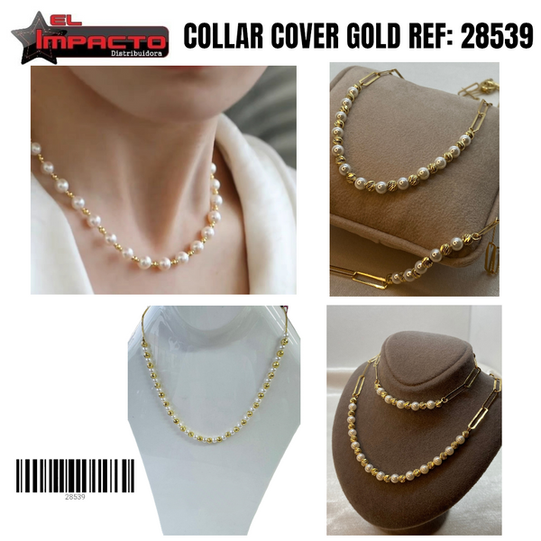 COLLAR COVER GOLD 28539