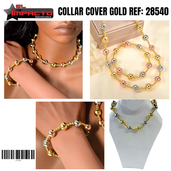 COLLAR COVER GOLD 28540