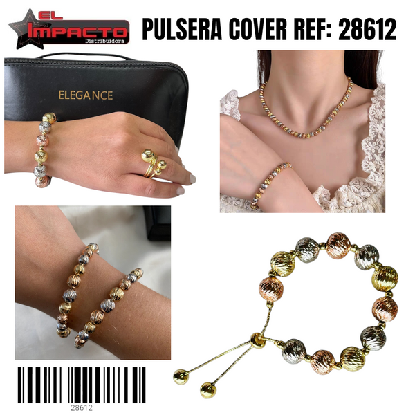 PULSERA COVER GOLD 28612