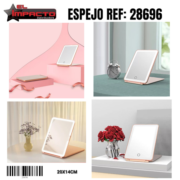 ESPEJO CON LUZ 28696