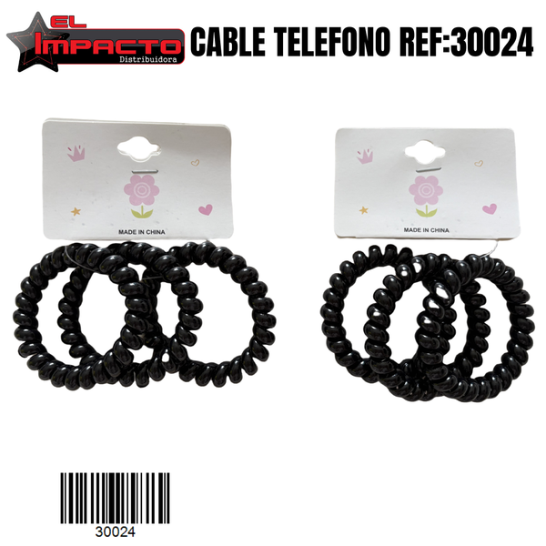 CABLE TELEFONO x3 30024